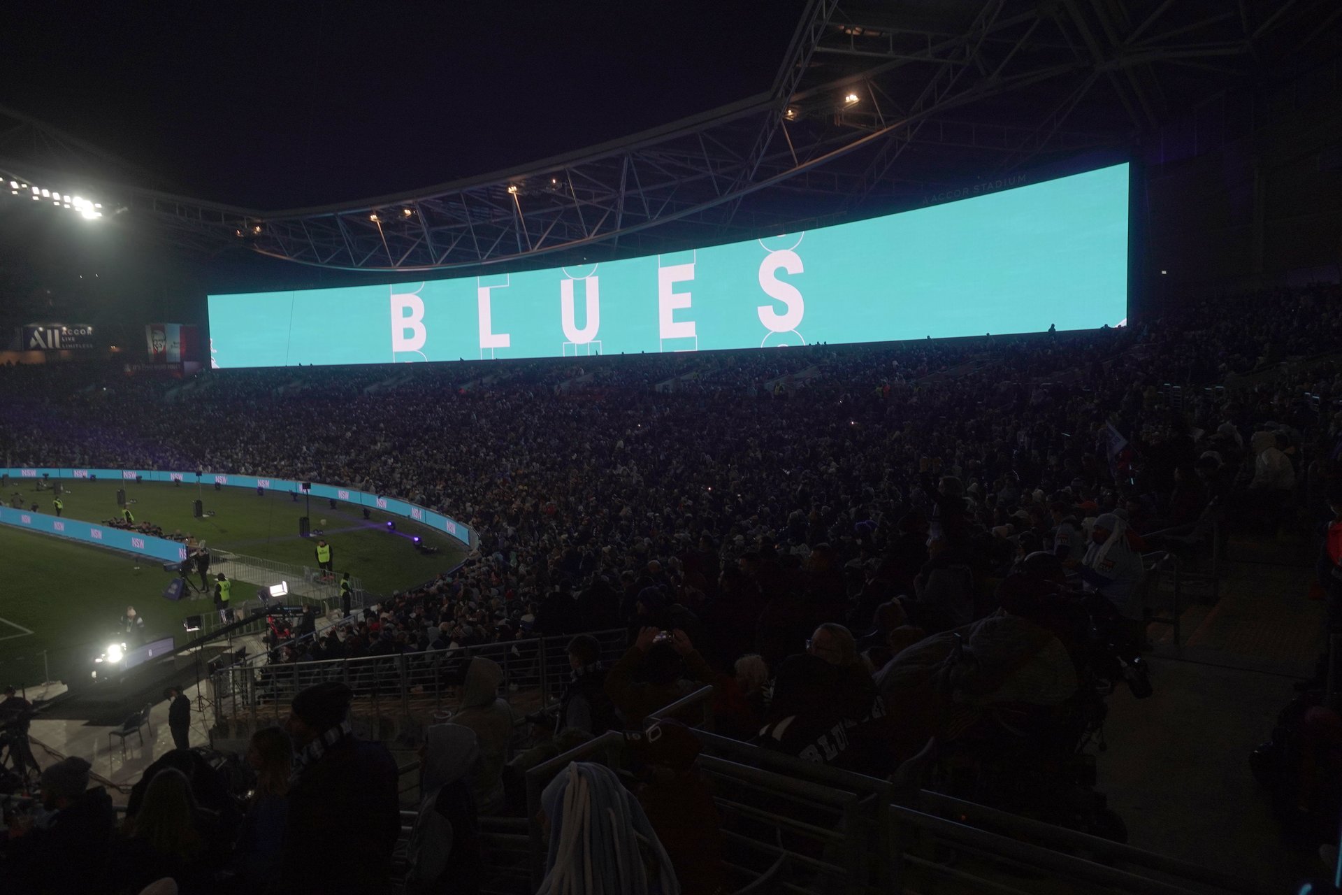 The longest HD display in the Southern Hemisphere during State of Origin